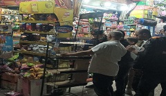 حملة لرفع الاشغالات ببعض الشوارع بالحي