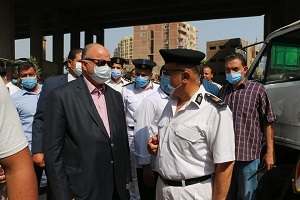 Cairo Governor inspects demolition work in Masr Al-Qadima district  