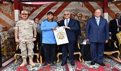 Min. of Education, Cairo Gov. visit Zaiton Military School