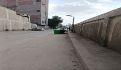 متابعة اعمال النظافة بنطاق الحي 
