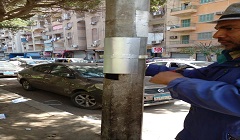 مراجعة الاعمدة والكوابيل بنطاق الحي 