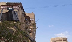 تركيب كشافات ليد بشارع حسنين هيكل
