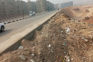 رفع كفاءة النظافة أمام عمارات الرقابة الإدارية