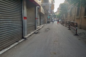 أعمال نظافة بالحي