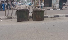 متابعة اعمال النظافة بنطاق الحى