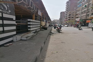 رفع إشغالات سوق الإثنين