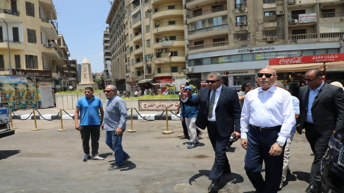 محافظ القاهرة يتفقد أحياء المنطقة الشمالية