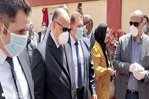 افتتاح سوق الزاوية الحمراء الجديد