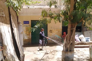 استمرارية أعمال التعقيم والتطهير بحي المعصره
