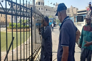 صيانة أسوار حديقة العتبة 