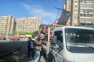 حملة مكبرة لاستعادة المظهر الحضاري بالحي