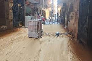 حمله لرصف وتطوير شارع الصفا والمروة بالحي