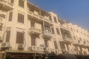 دهان واجهات العقارات بشارع الأزهر