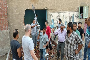 رفع الإشغالات والمخالفات بمساكن الجمهورية و شارع جمال عبد الناصر
