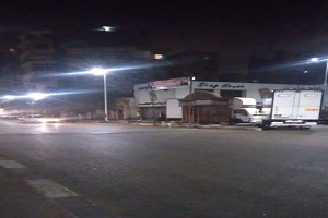 متابعة أعمال النظافة بشوارع الحي