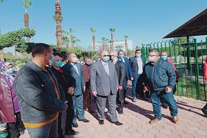 Cairo Governor inspects ongoing development work at Nasr city Child Park
