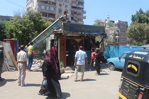 متابعة أعمال التعدى على املاك الدوله  