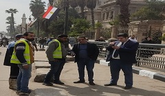جولة مرورية لرئيس الحي بشارع رمسيس