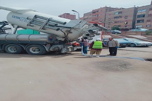 تطهير البالوعات الرئيسية بالصرف الصحي