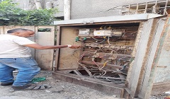 متابعة ومراجعة الانارة بنطاق الحى