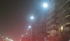 إستكمال أعمال الإنارة بشارع الحجاز