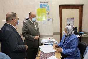 Cairo Governor inspects Abbasia Fever Hospital 