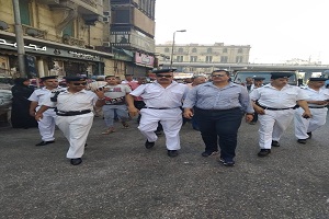 حملة بقيادة رئيس الحي لرفع الإشغالات