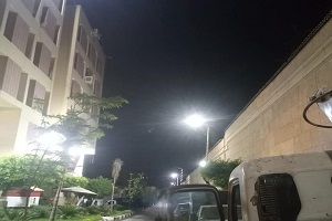 أعمال صيانة بالحي