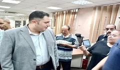 تفقد المركز التكنولوجى لخدمة المواطنين بمجمع الأحياء 