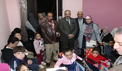 احتفالاً بمناسبة اليوم العالمى لدعم ذوي الاحتياجات الخاصة بالحي