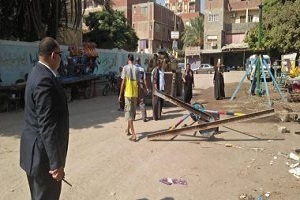 حملة لرفع الاشغالات والمخالفات بشوارع ومناطق حي المعصره 
