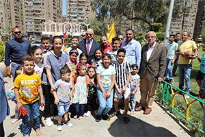 Cairo Gov. joins Sham El-Nessim celebrations at International Park 