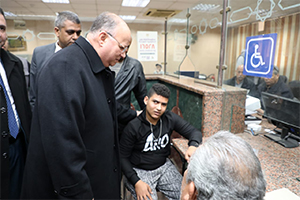 Cairo Gov. inspects north area Districts Complex