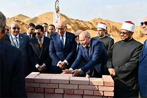 Cairo Gov., Youth Min. attends laying cornerstone of ‘Qudaat Misr’ Mosque
