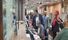 متابعة معدل الإنجاز وتأدية الخدمات المقدمة للمواطنين