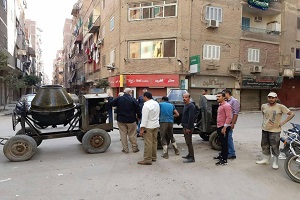 سحب خلاطة من عقار مخالف لشروط الترخيص بالحي