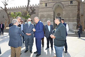 Cairo Governor inspects Historic Cairo restoration work