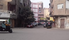 حملة لرفع اشغالات بشارع عزت باشا ومتفرعاته