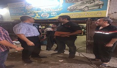 متابعة ترشيد الكهرباء بنطاق الحي 