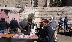 ضرورة رفع وإزالة جميع المخالفات والاشغالات بالحي