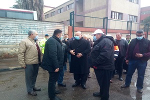 Cairo Governor inspects Corniche El-Nil area, north area districts 