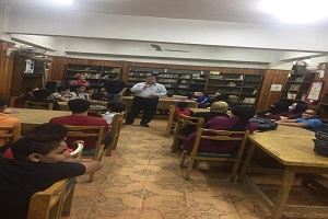 مركز شباب روض الفرج يقيم ندوة تثقيفية بعنوان "دوري ثقافي للمعلومات"