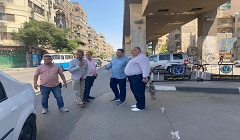 متابعة سير العمل وتفقد حالة النظافة بنطاق الحي  