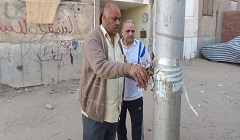 اعمال صيانة ورفع كفاءة مستوى الانارة بمساكن القاهرة ٢