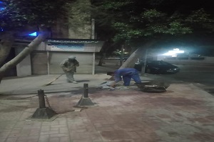 رفع كفاءة شارع الجمهورية 