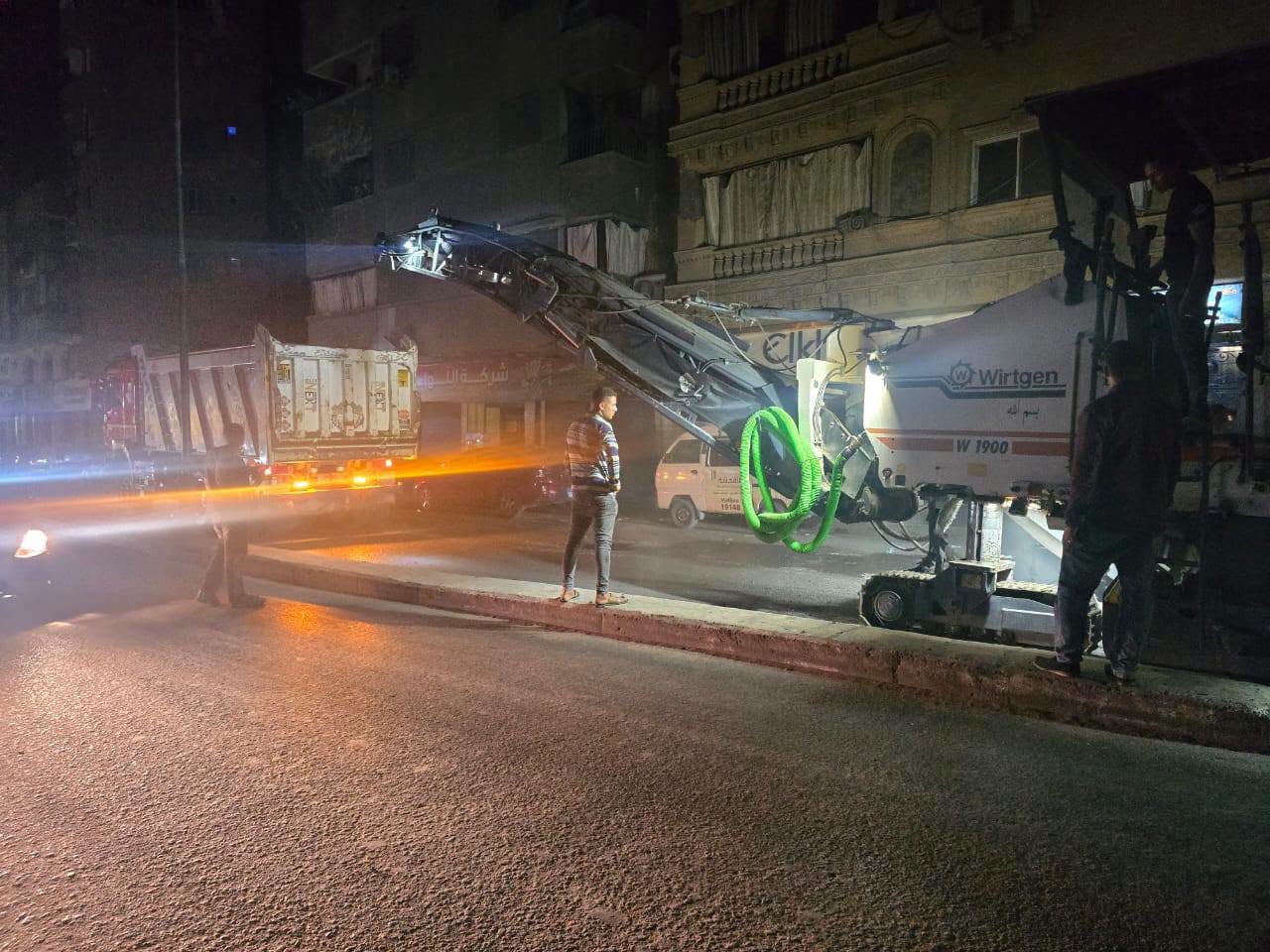 مديرية الطرق والنقل: انطلقت أعمال كشط ورصف شارع القلعة