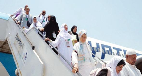 Today… Launch of the First Hajj Flights from Cairo Airport