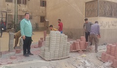 بدء أعمال التطوير بشارع العبور3