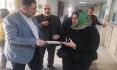 نائب الشمالية يقوم بزيارة مبنى الحي 