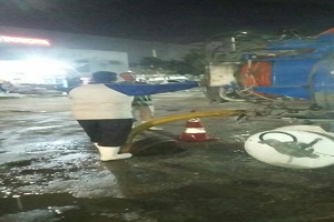إصلاح كسر ماسورة صرف صحي